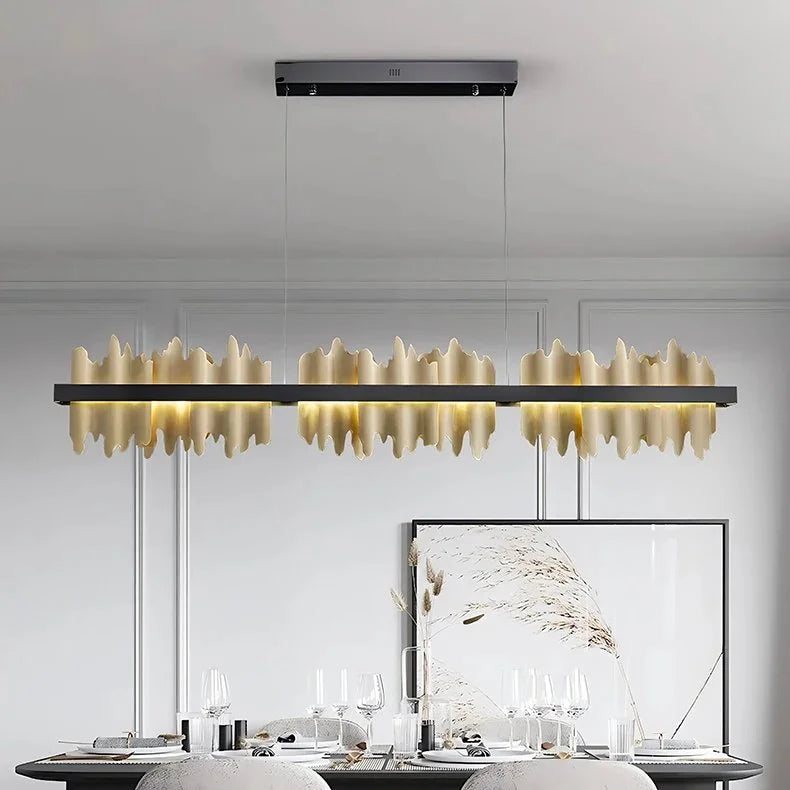 Nocturne Crest Linear Pendant Light