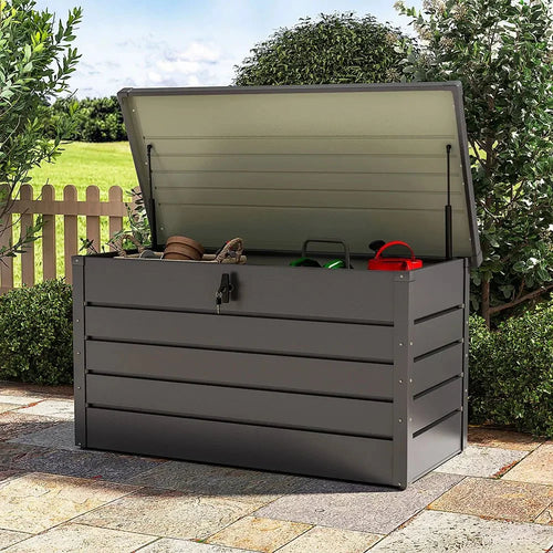 Luna Steel Garden Storage Box