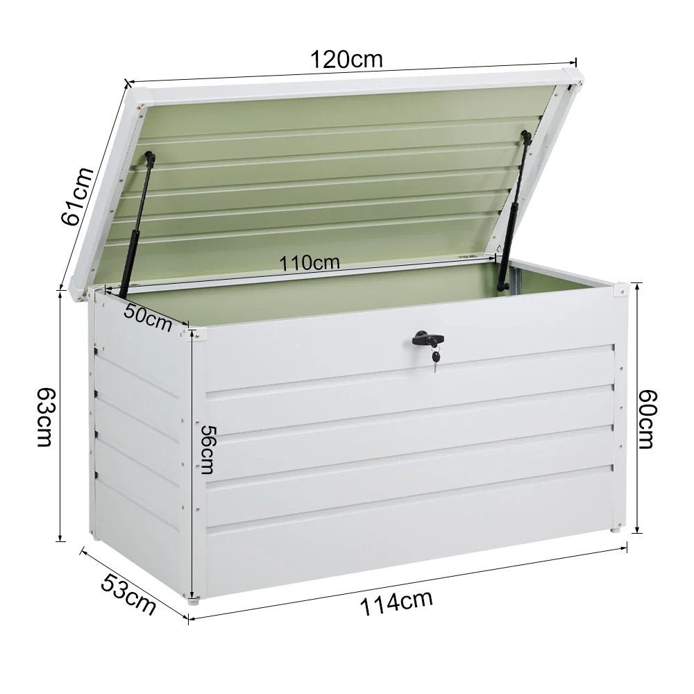 Luna Steel Garden Storage Box