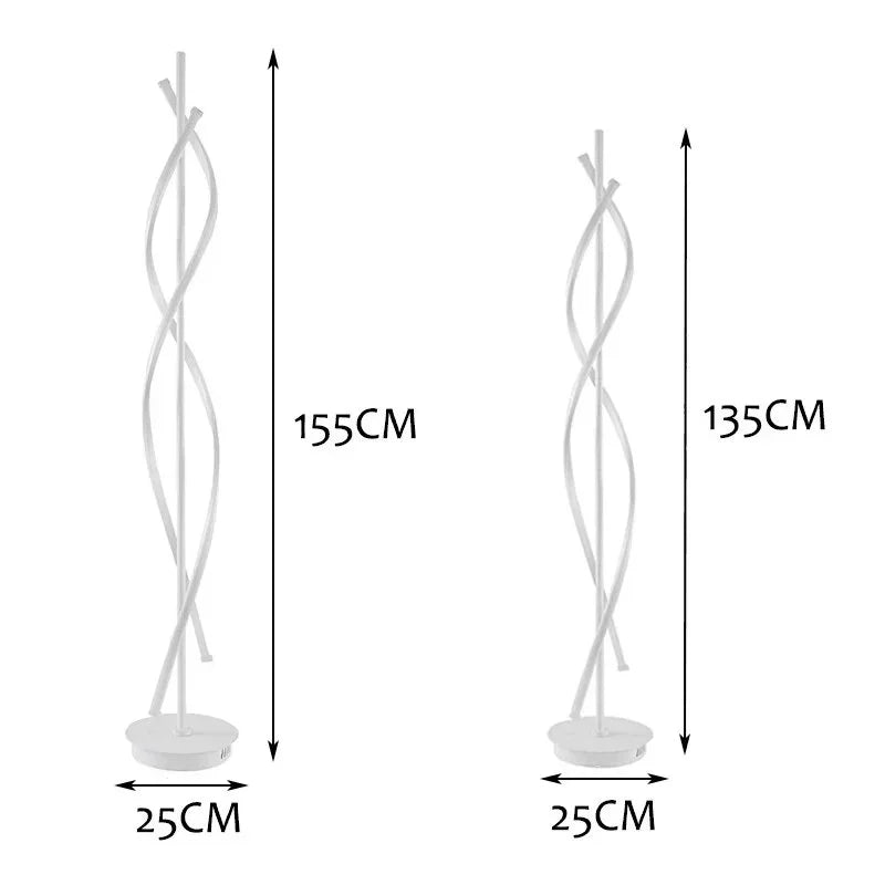 The Helix Aura Floor Lamp