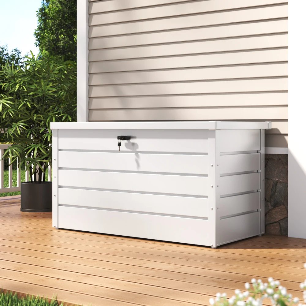 Luna Steel Garden Storage Box