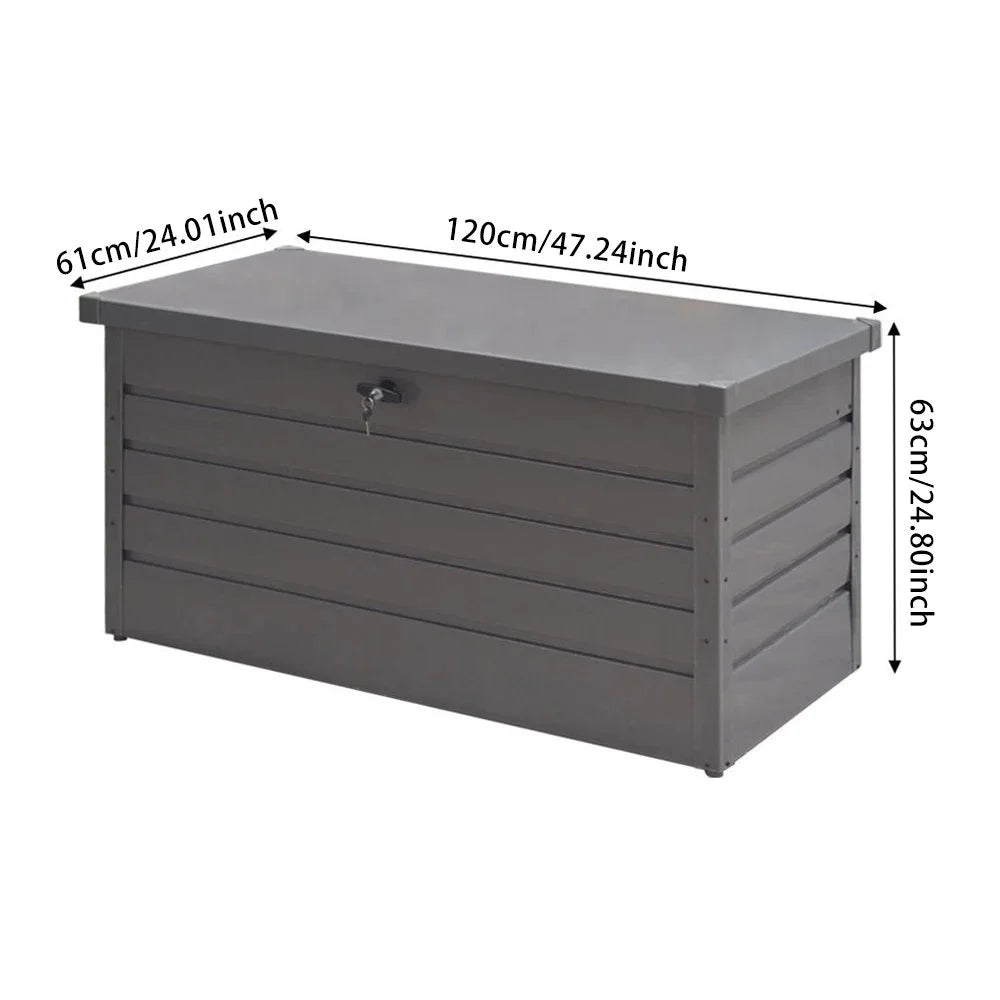 Luna Steel Garden Storage Box