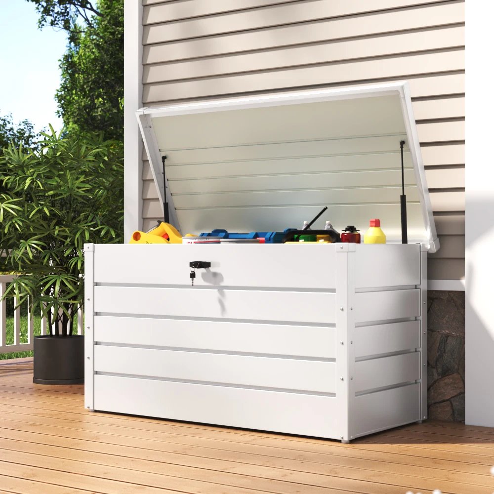 Luna Steel Garden Storage Box