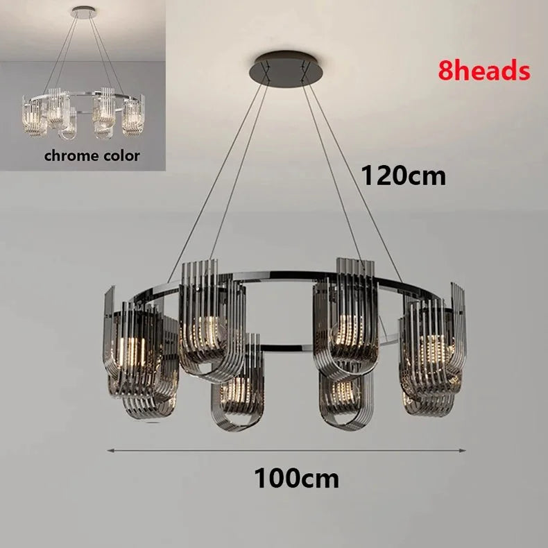 Calyx Halo Chandelier Pendant Light