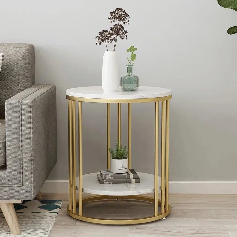 Aureon Round Side Table | Premium Outdoor Garden Table UK