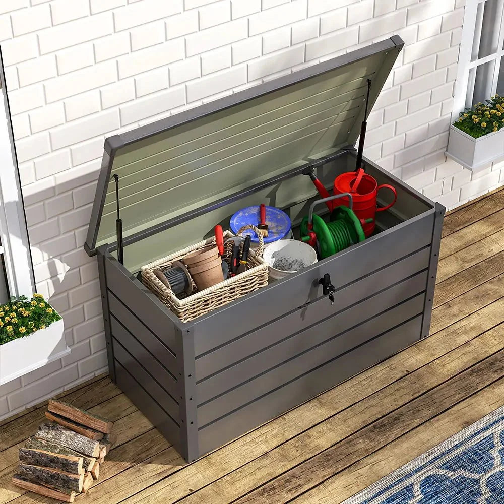 Luna Steel Garden Storage Box