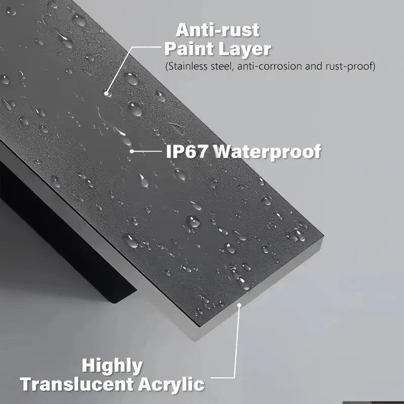 Obsidian Outdoor Wall Light