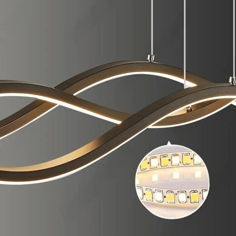 Luminara Three Wave LED Pendant Light