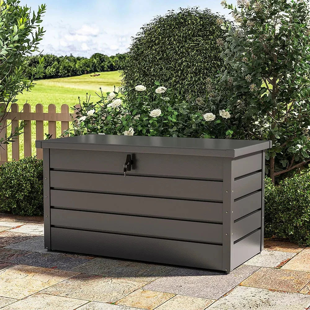 Luna Steel Garden Storage Box