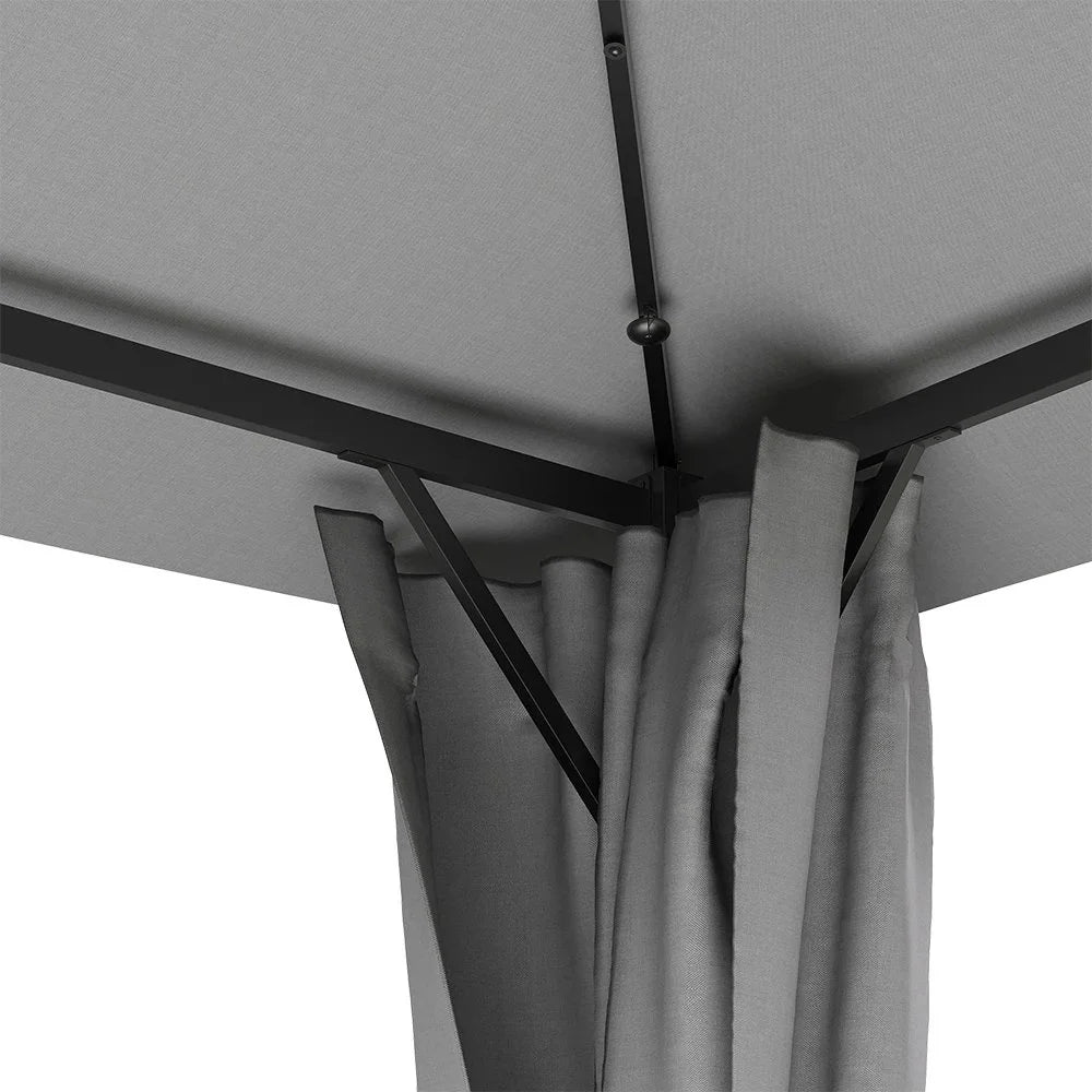 Luxe Haven Solar LED Gazebo
