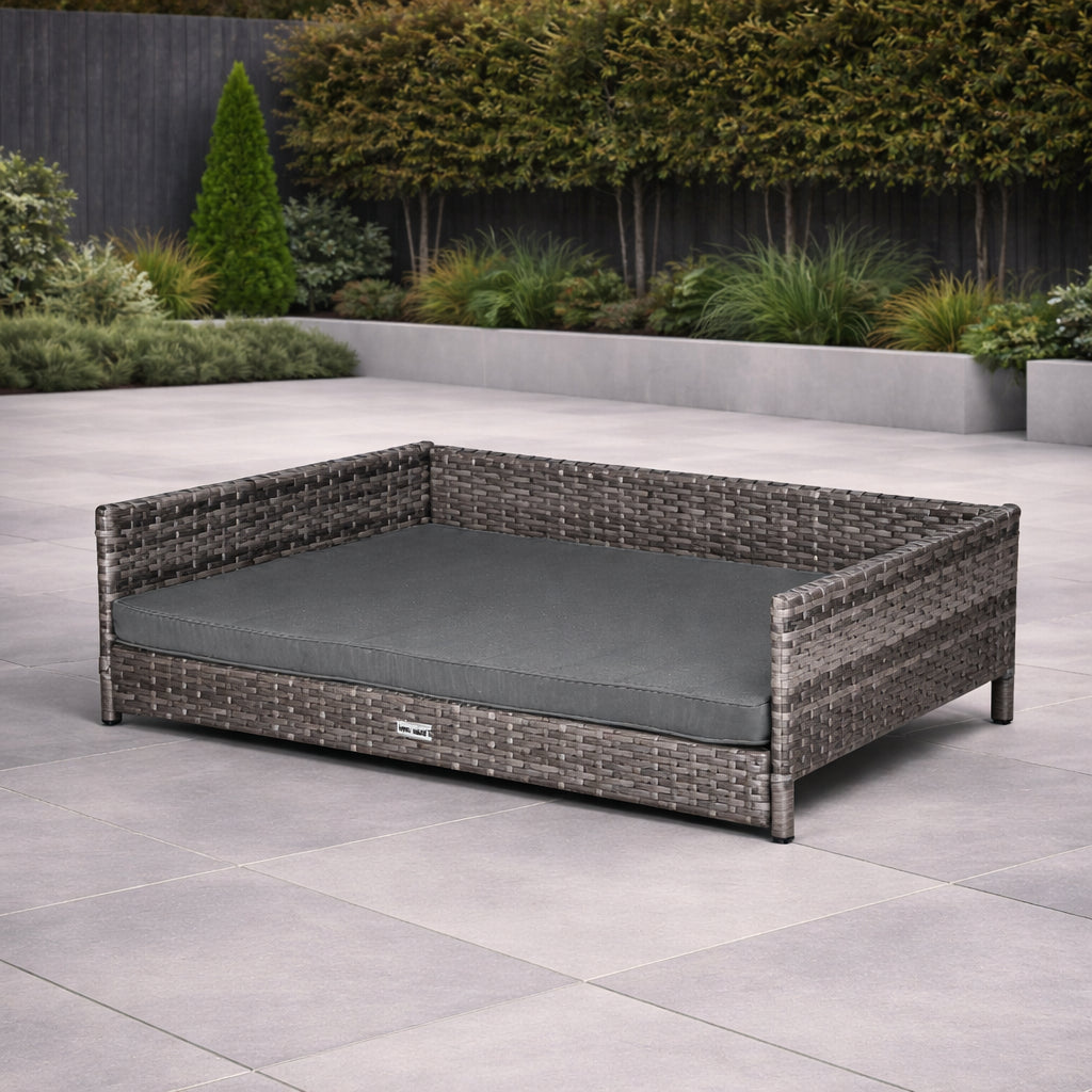 Rattan Outdoor Dog Daybed