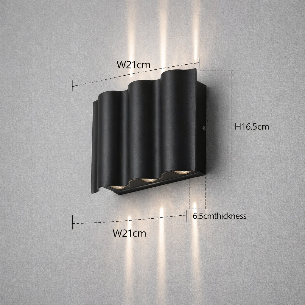 The Virello LED Outdoor Wall Light