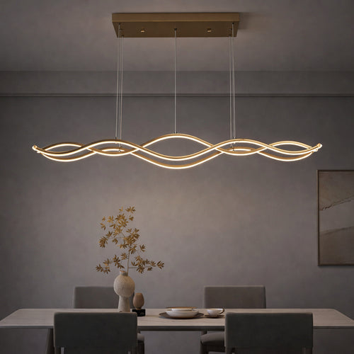 Luminara Three Wave LED Pendant Light