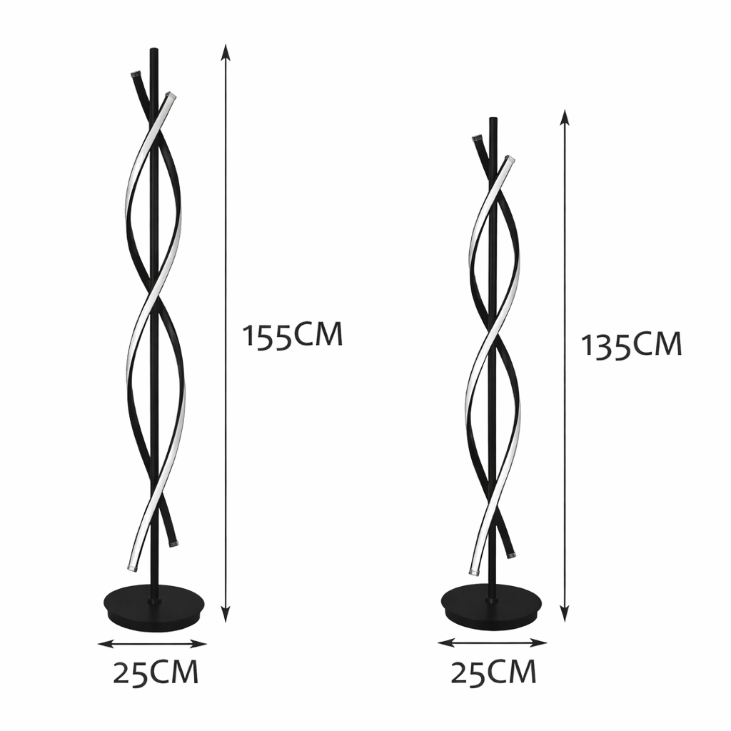 The Helix Aura Floor Lamp