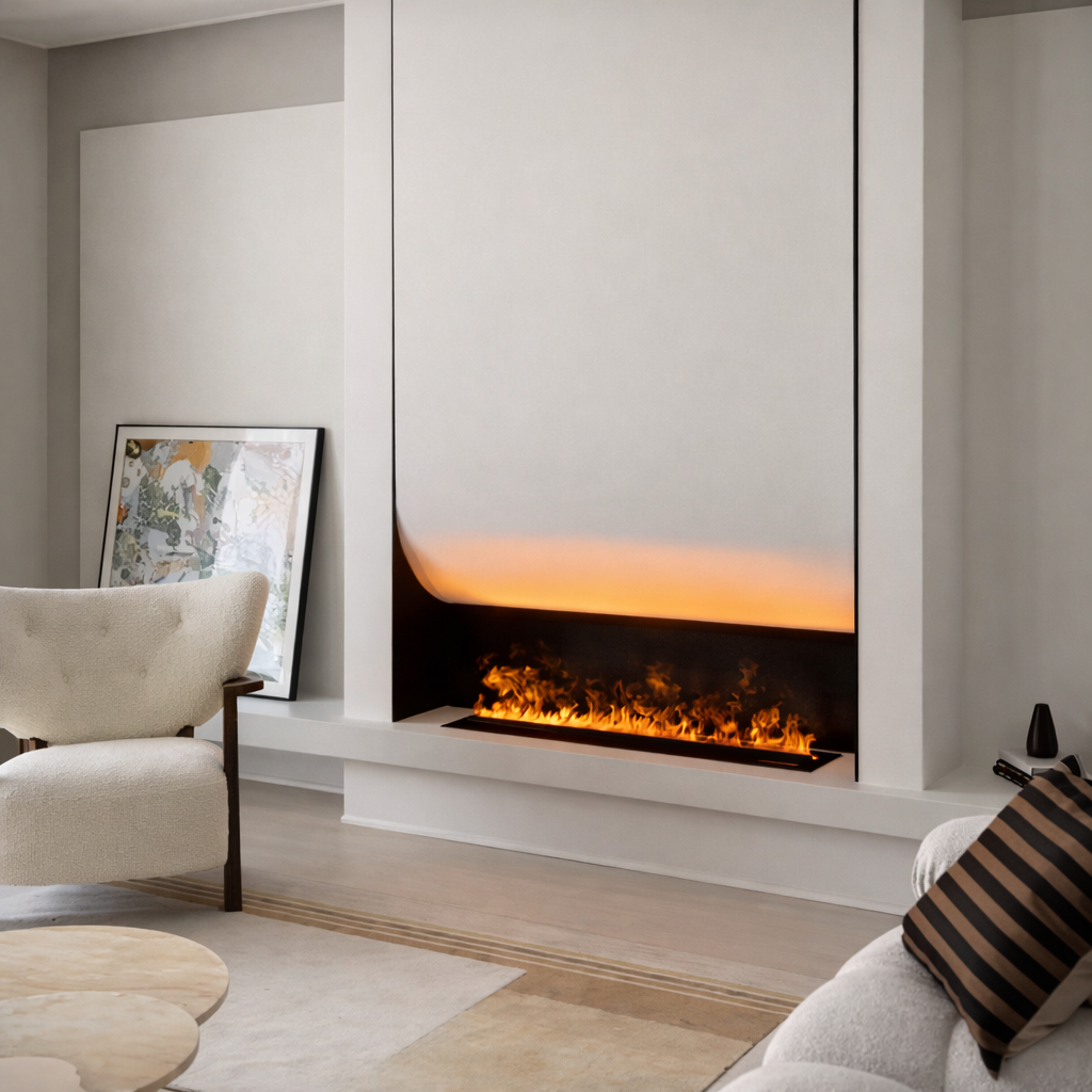 The Luxe Water Vapour Fireplace