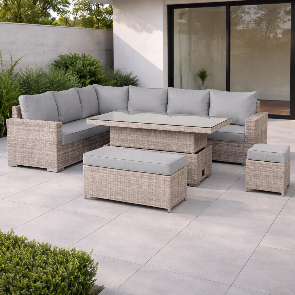 Lucendi Corner Rising Dining Set