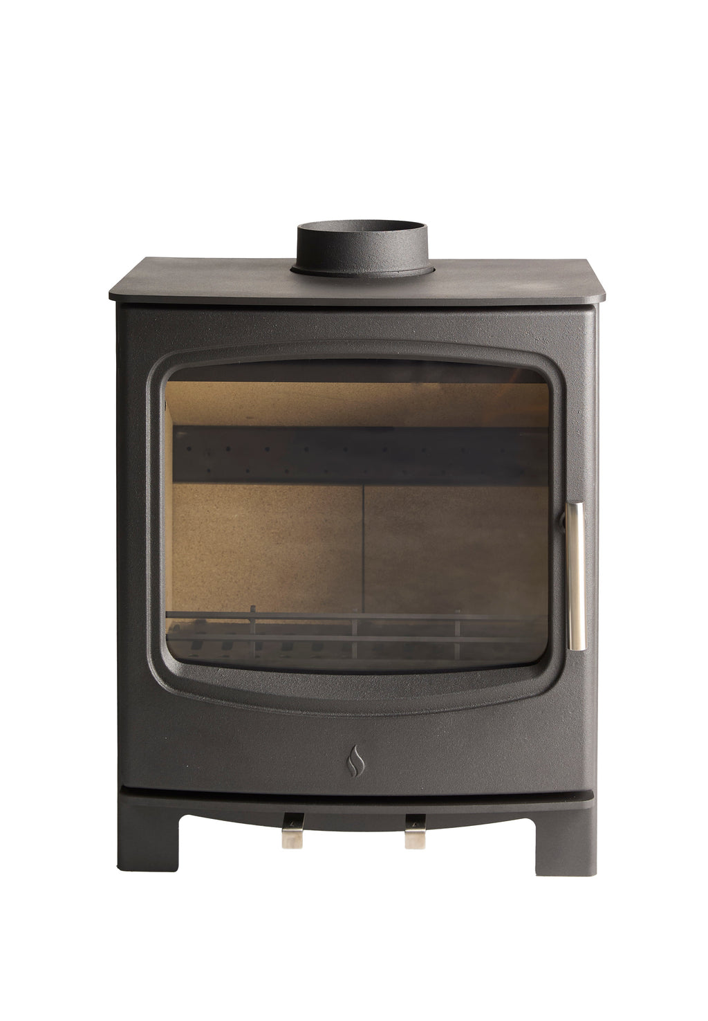 The Enya Flame Cast-Iron Multi-Fuel Stove