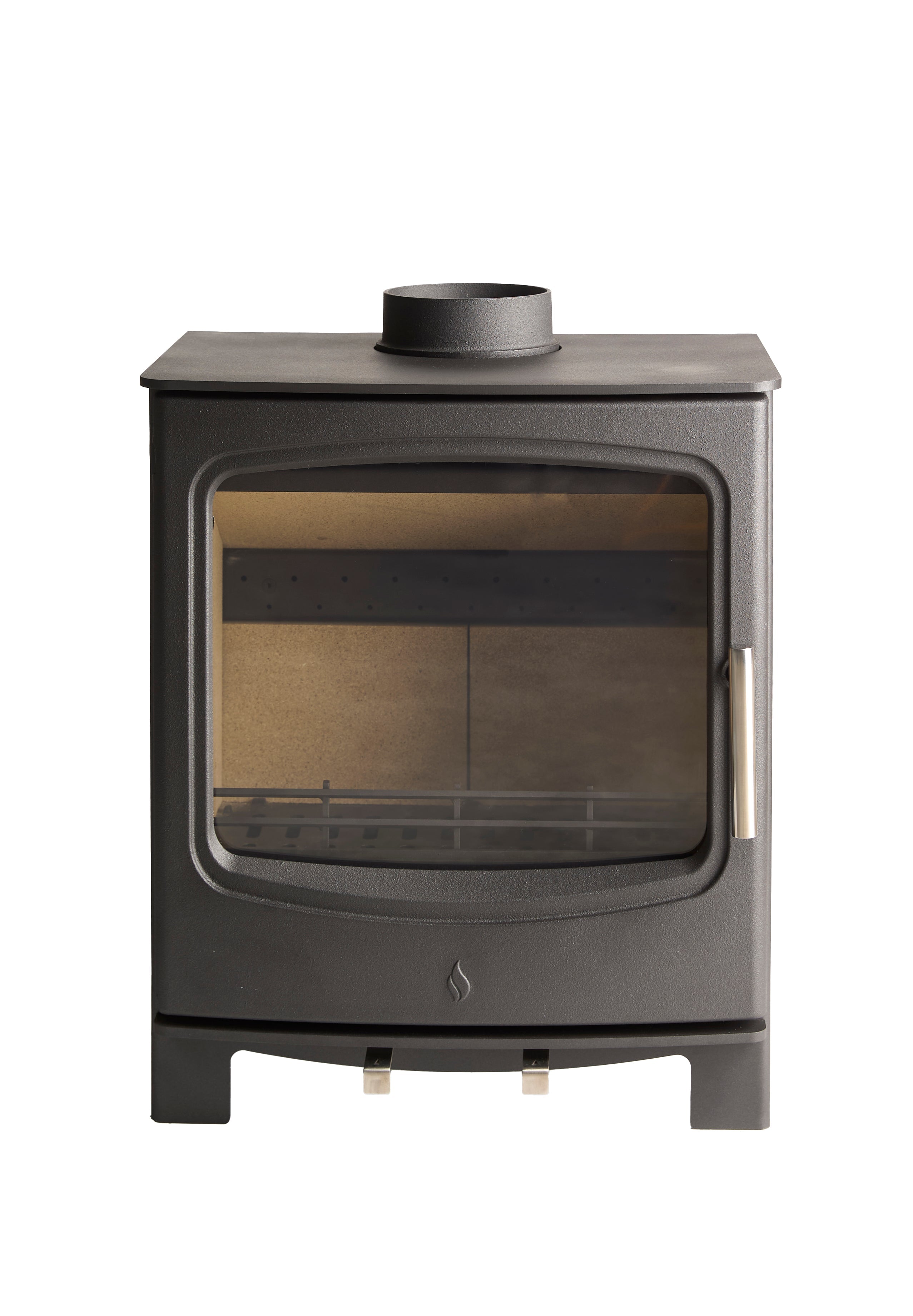 The Enya Flame Cast-Iron Multi-Fuel Stove