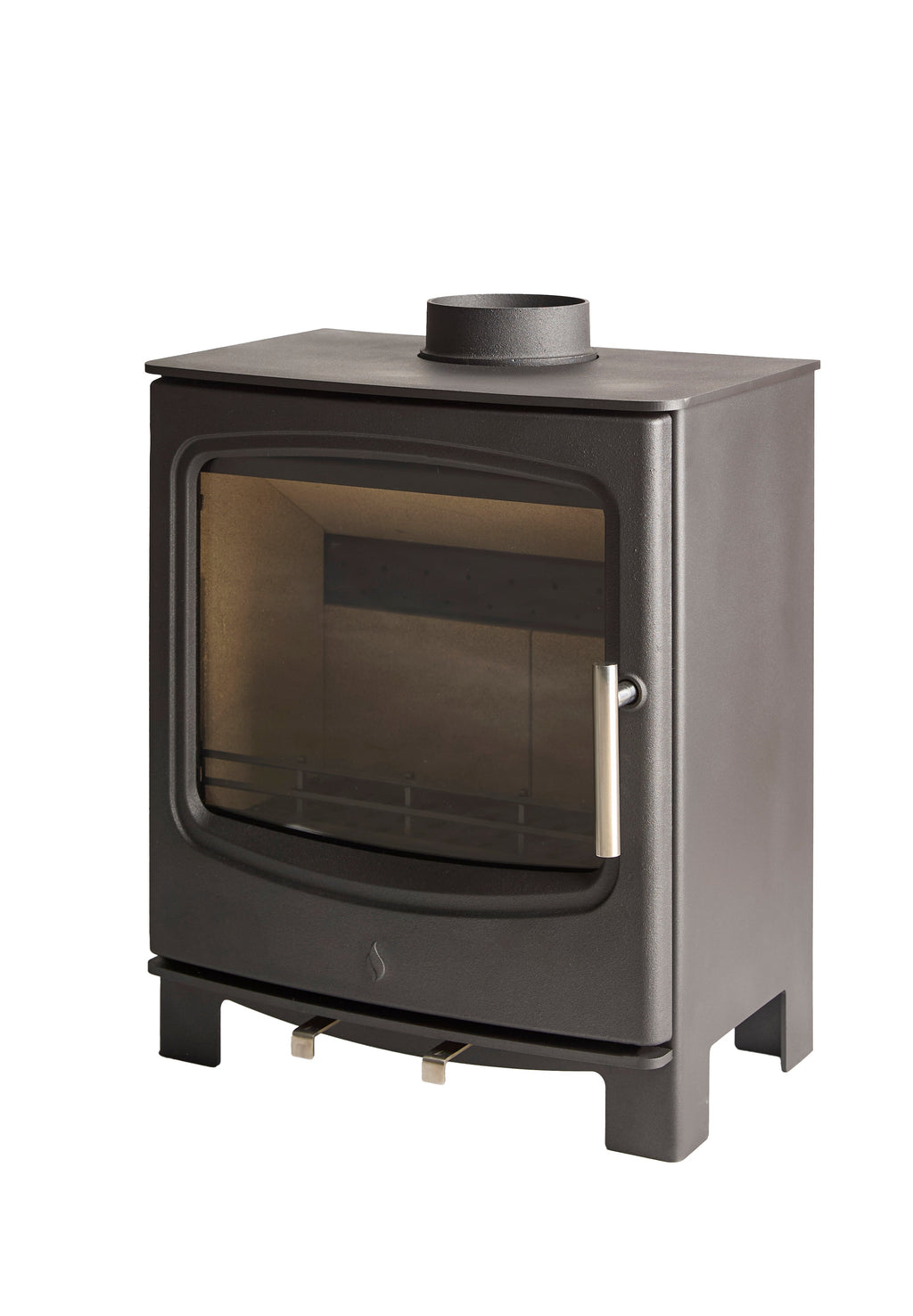 The Enya Flame Cast-Iron Multi-Fuel Stove