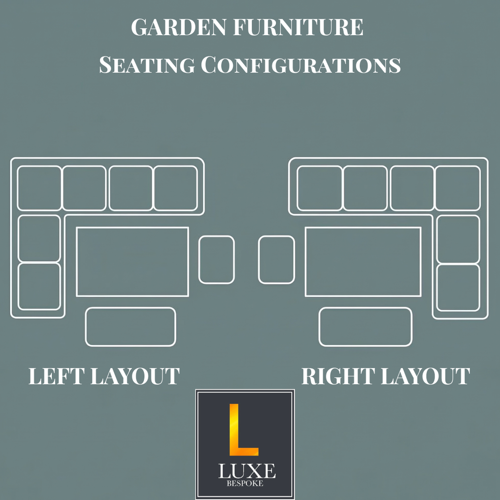 Portofino Small Corner Rising Table Sofa Set