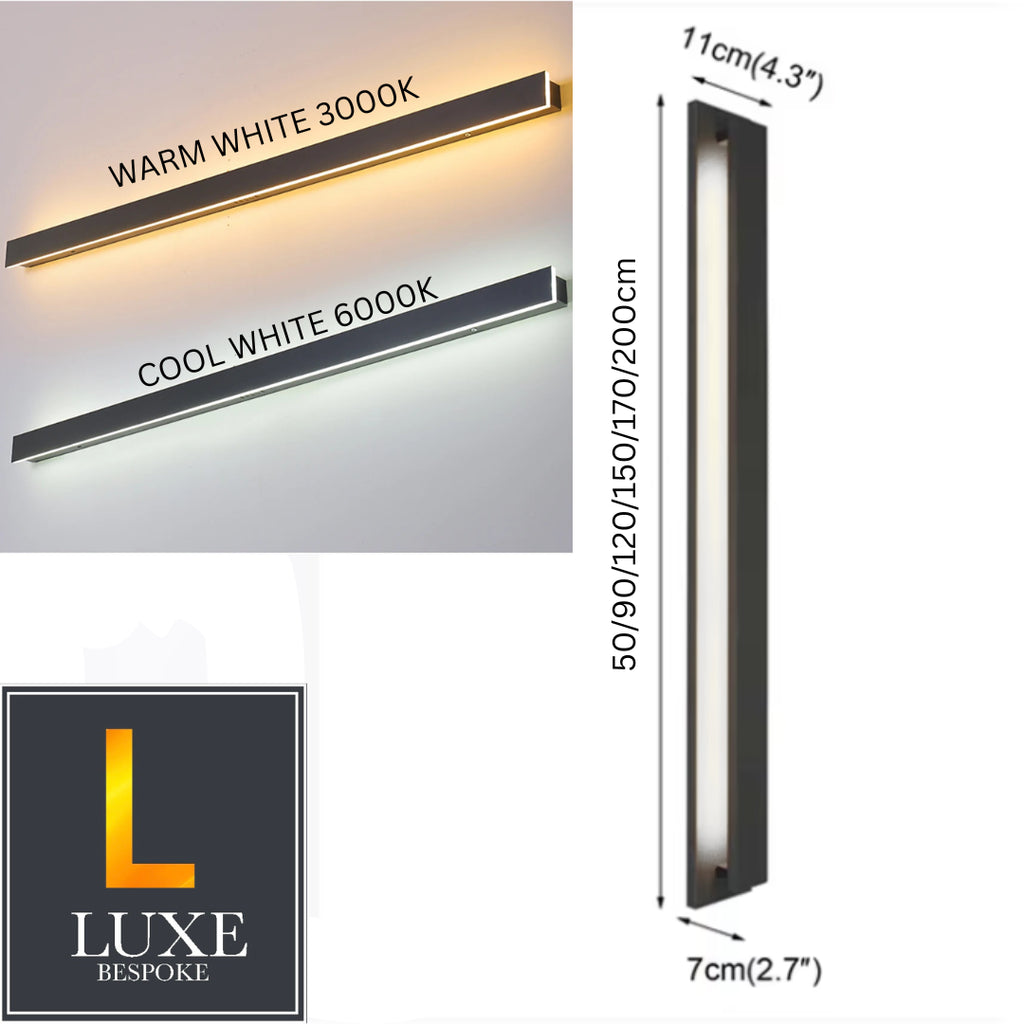 Obsidian Outdoor Wall Light