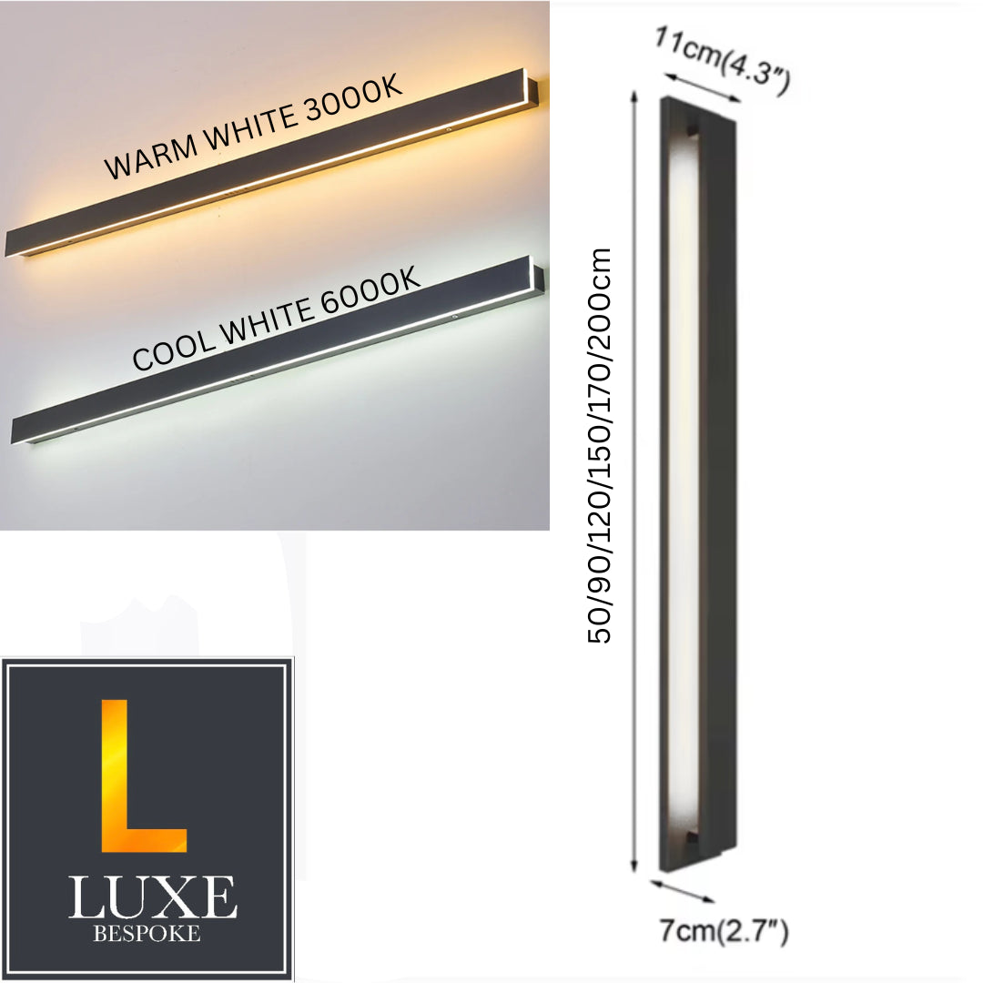 Obsidian Outdoor Wall Light