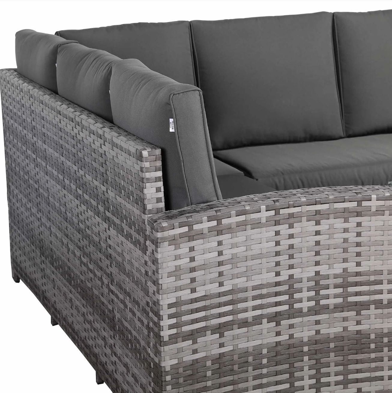 Elysian Corner Rising Dining Set | Rattan Garden Furniture UK