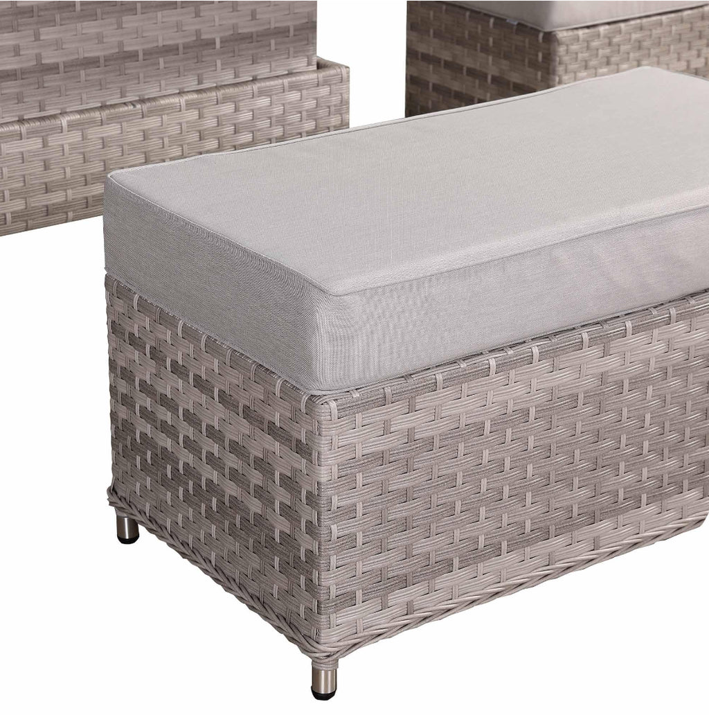 Portofino Large Corner Rising Table Sofa Set