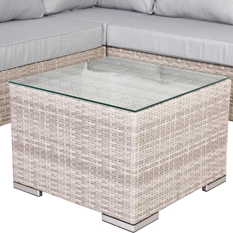 Valencia L-Shaped Rattan Garden Sofa Set | Luxury Outdoor UK