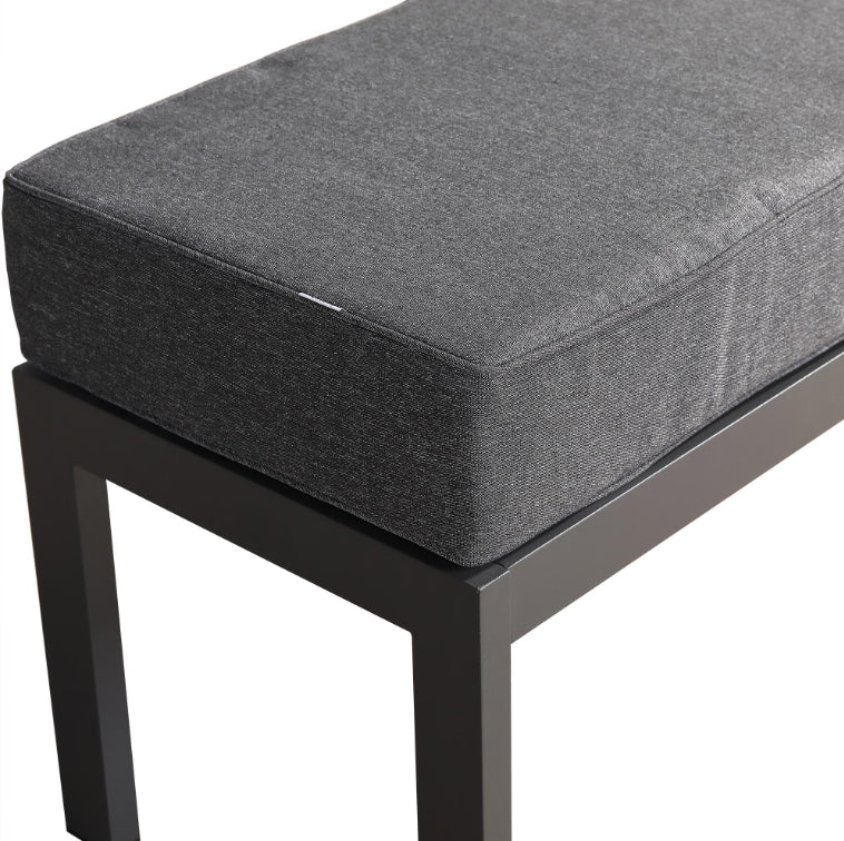 Aria Aluminium Garden Sofa Set with Rising Table