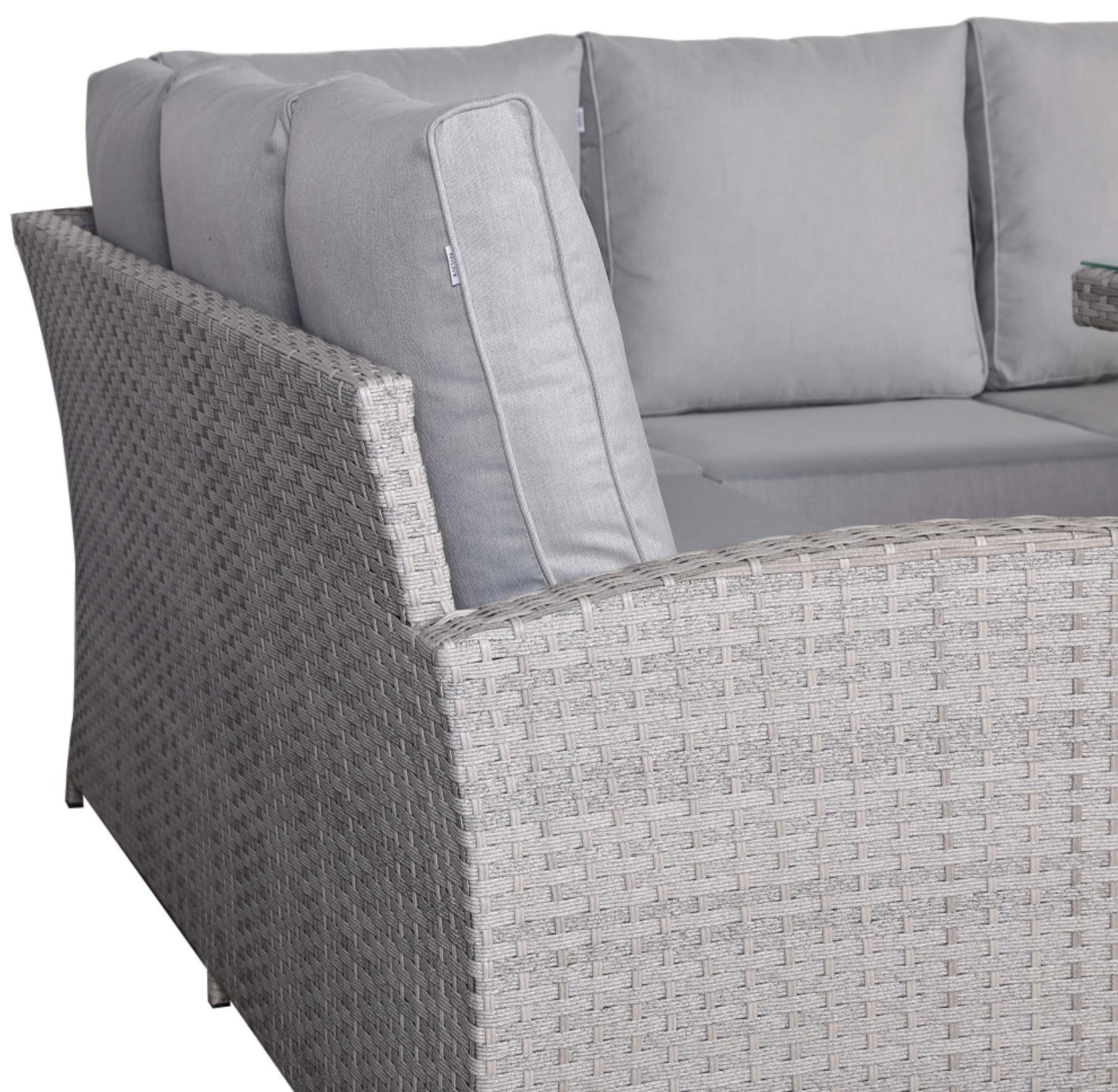 Portofino Small Corner Rising Table Sofa Set
