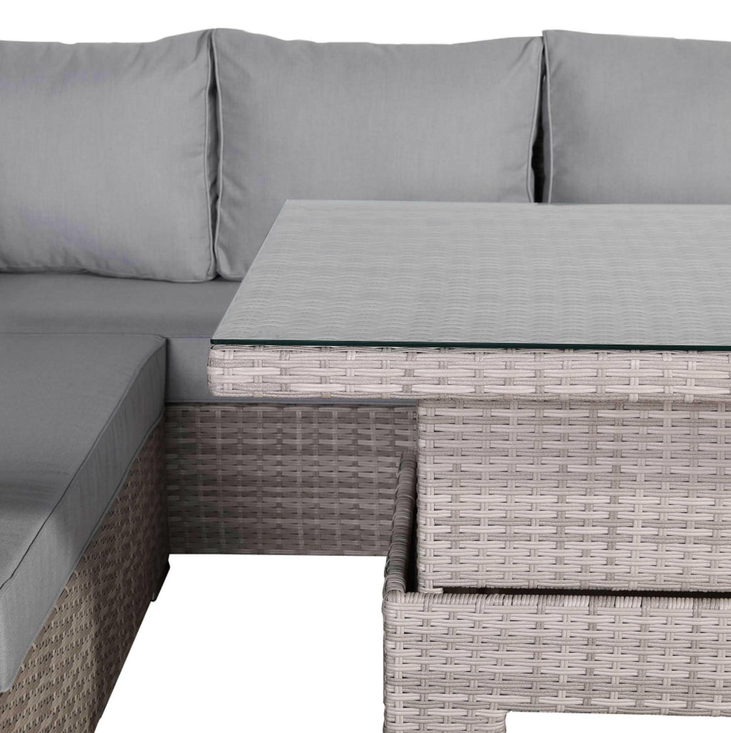 Lucendi Corner Rising Dining Set