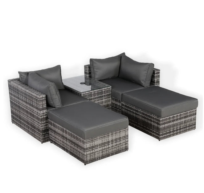 The Riviera 3 in 1 Lounger Set