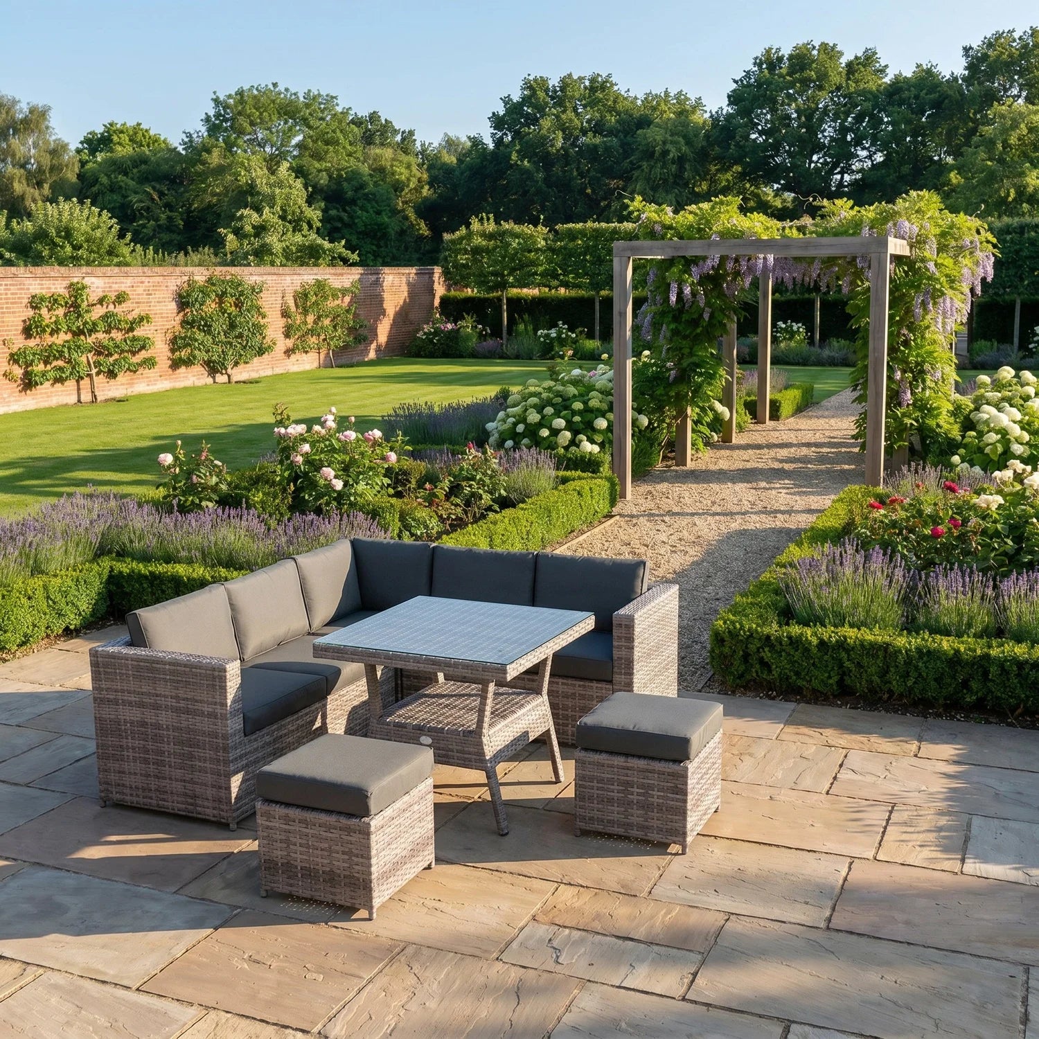 The Cuba Rattan Sofa Set