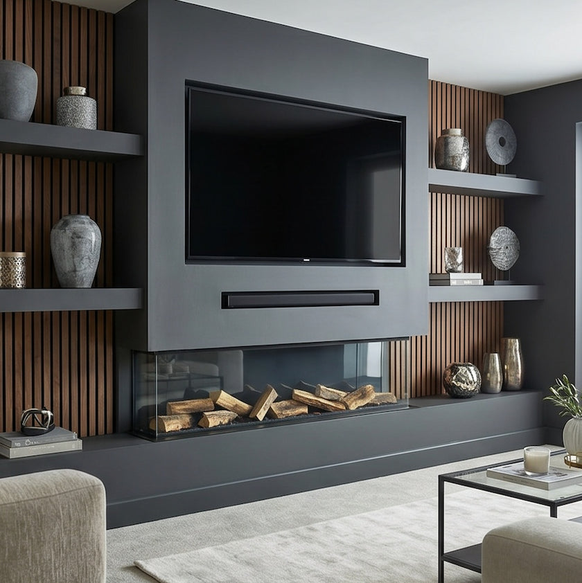 The Enya Flame Deep Format 3D Electric Fire