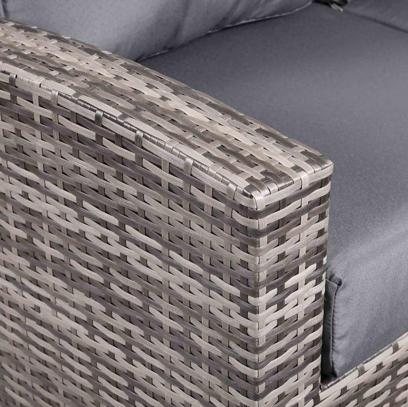 The Harmony Corner Sofa Set with Rising Table | Outdoor Furniture UK
