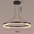 Radiant V1 40cm ring pendant dimensions with 100cm drop
