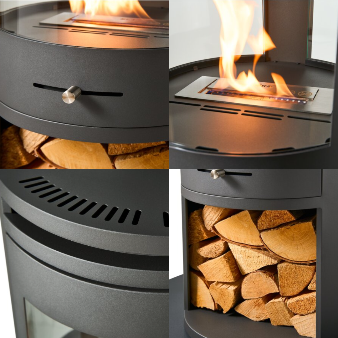 S7 Bio Ethanol Panoramic Stove